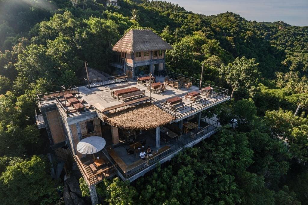 Restaurant New POP Villas, Koh Tao