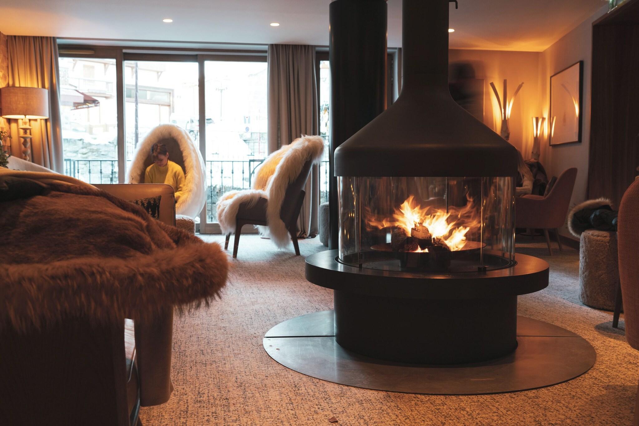 Vista Lobby Coeur de Megève