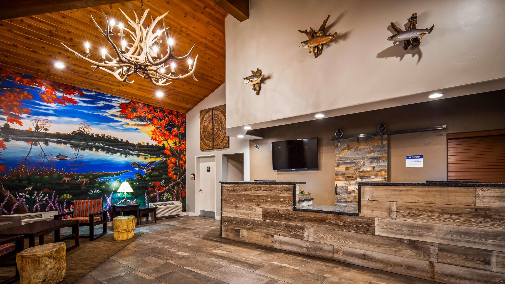 Vista Lobby Best Western Bishop Lodge