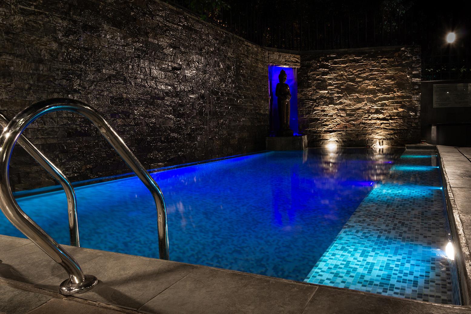 Vista Piscina Wyndham Garden Santiago Kennedy
