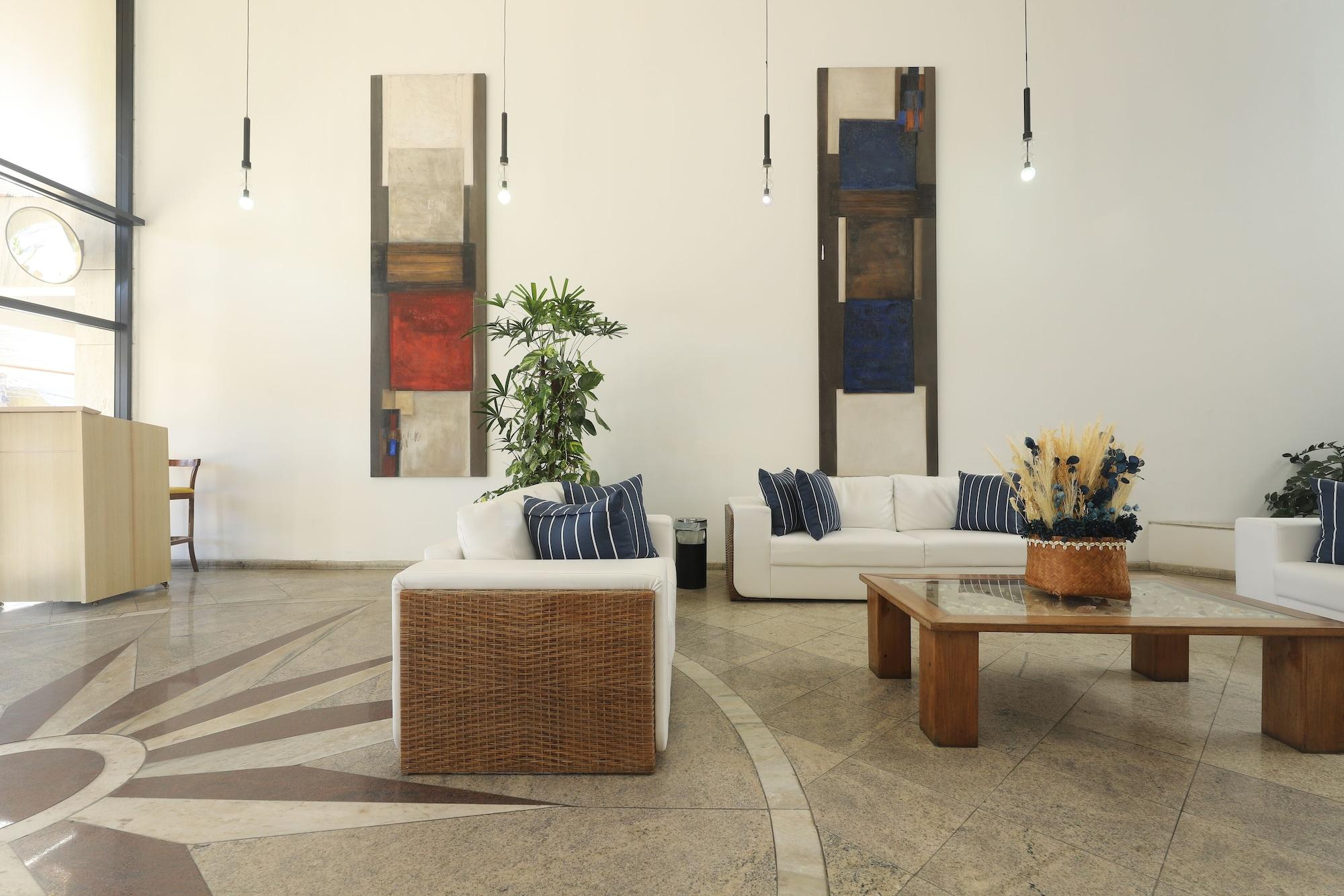 Vista Lobby Ingleses Praia Hotel
