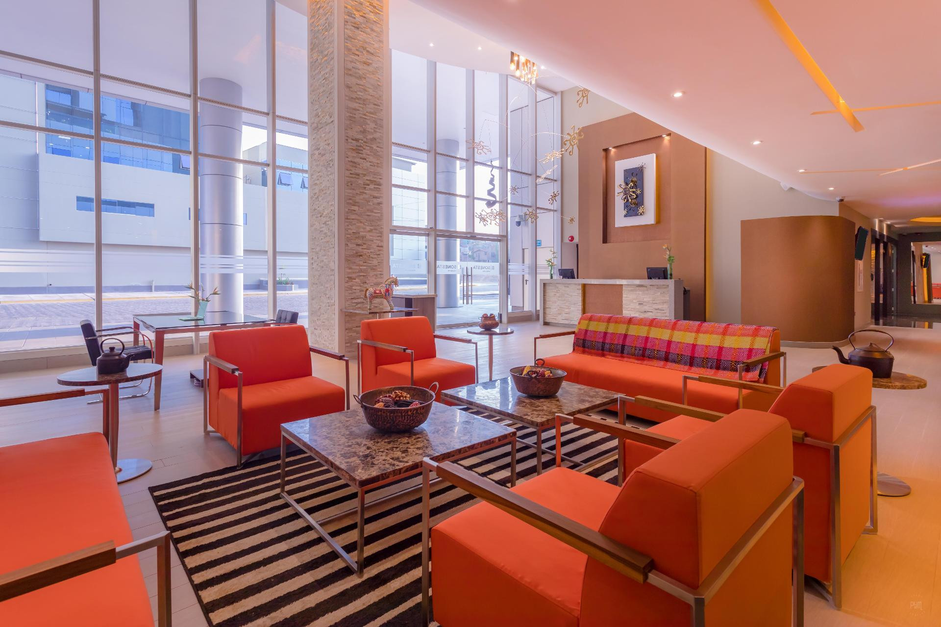Vista Lobby Sonesta Hotel Arequipa