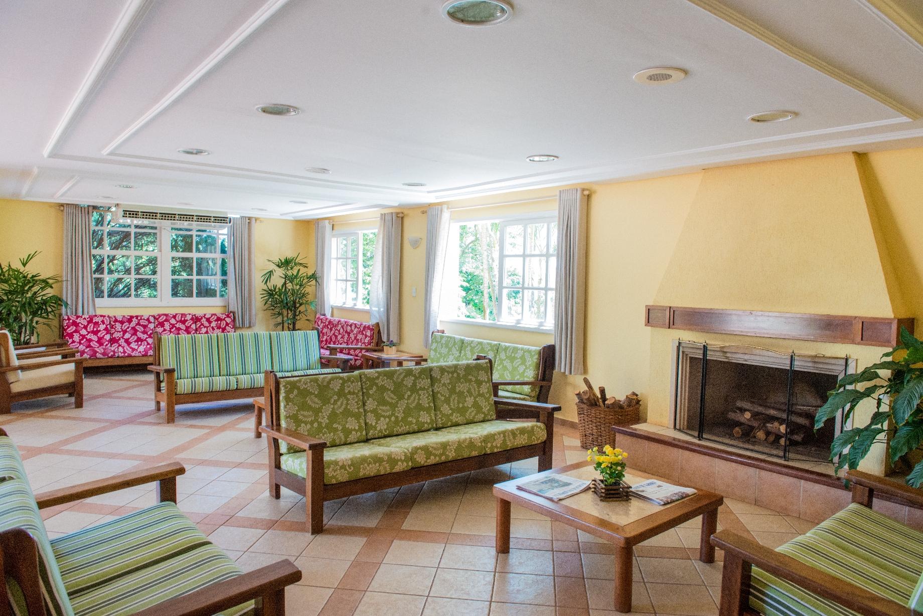 Vista Lobby Hotel Estância Barra Bonita