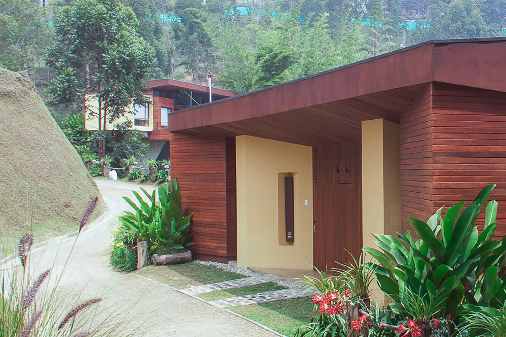 Vista Lobby Luxé Cabañas