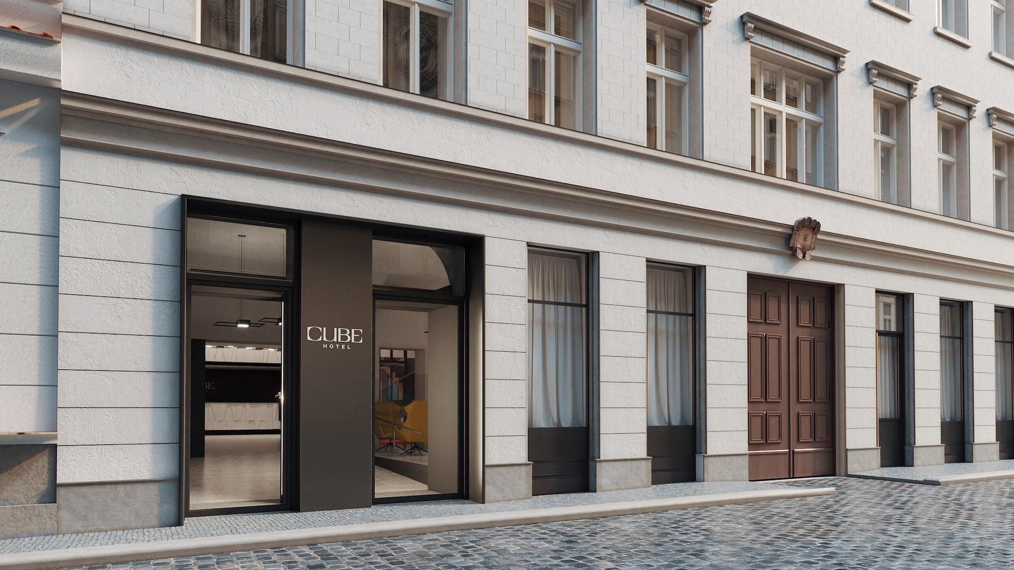 Vista Exterior Hotel CUBE Prague