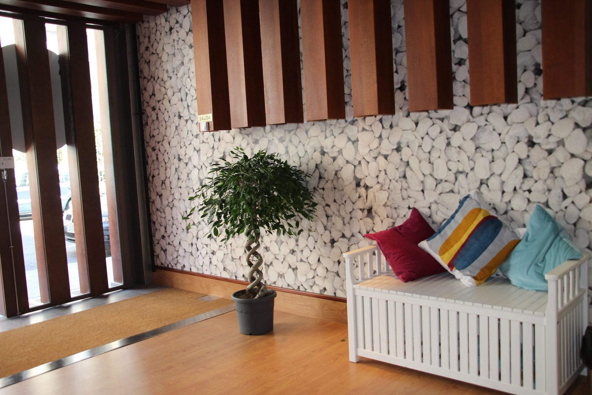 Vista Lobby Albergue Compostela - Hostel