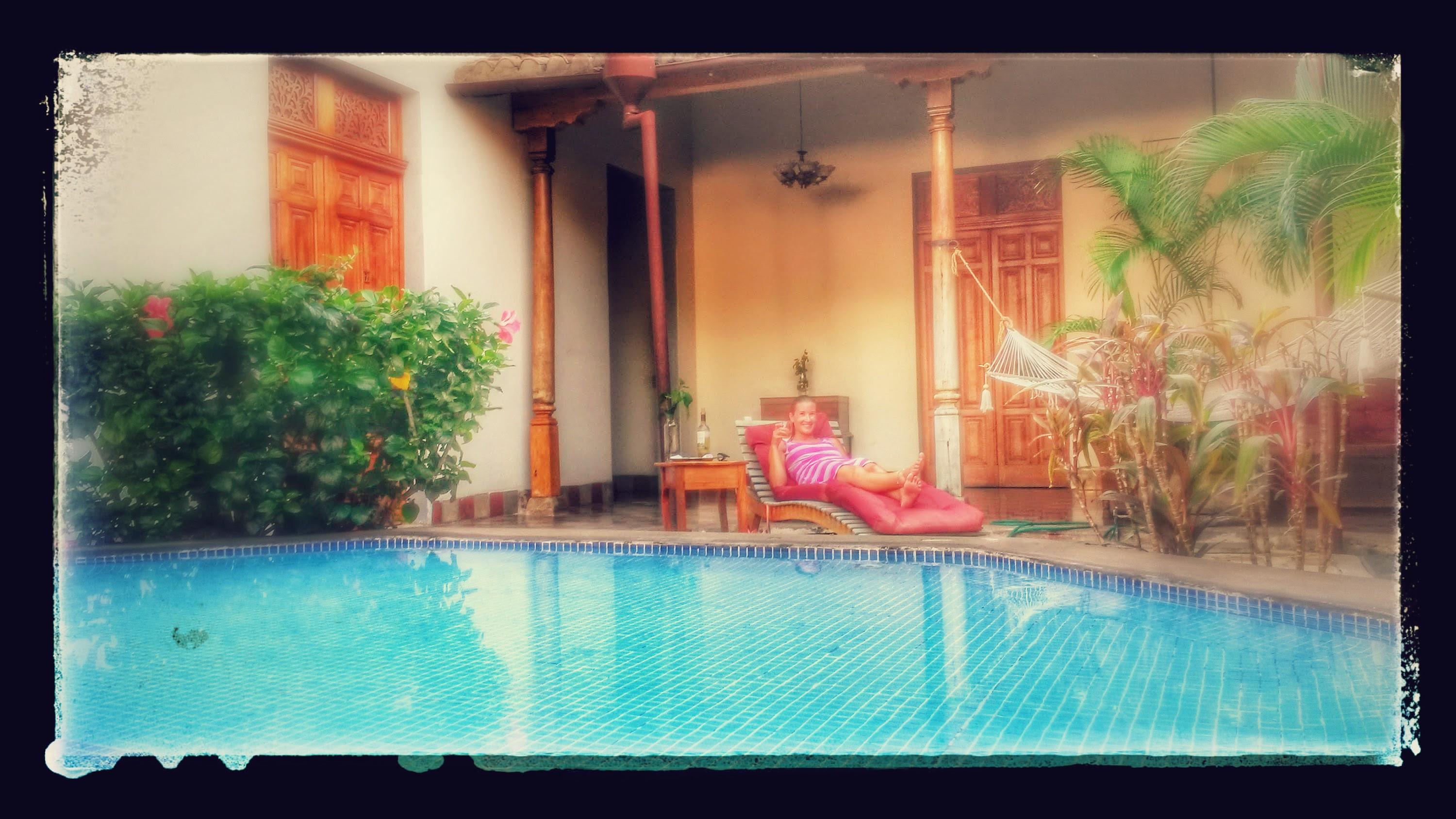 Vista Piscina Hotel La Bocona