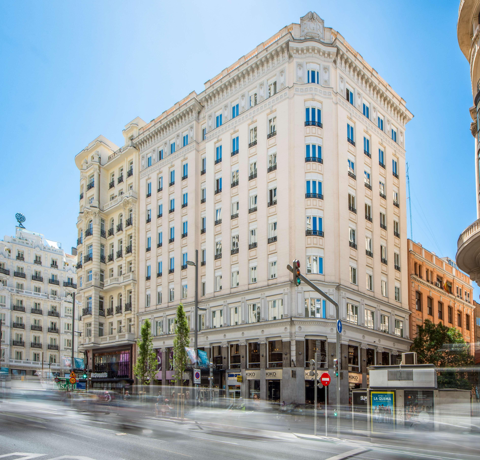 Vista Exterior Hotel Madrid Gran Via 25 Affiliated by Meliá