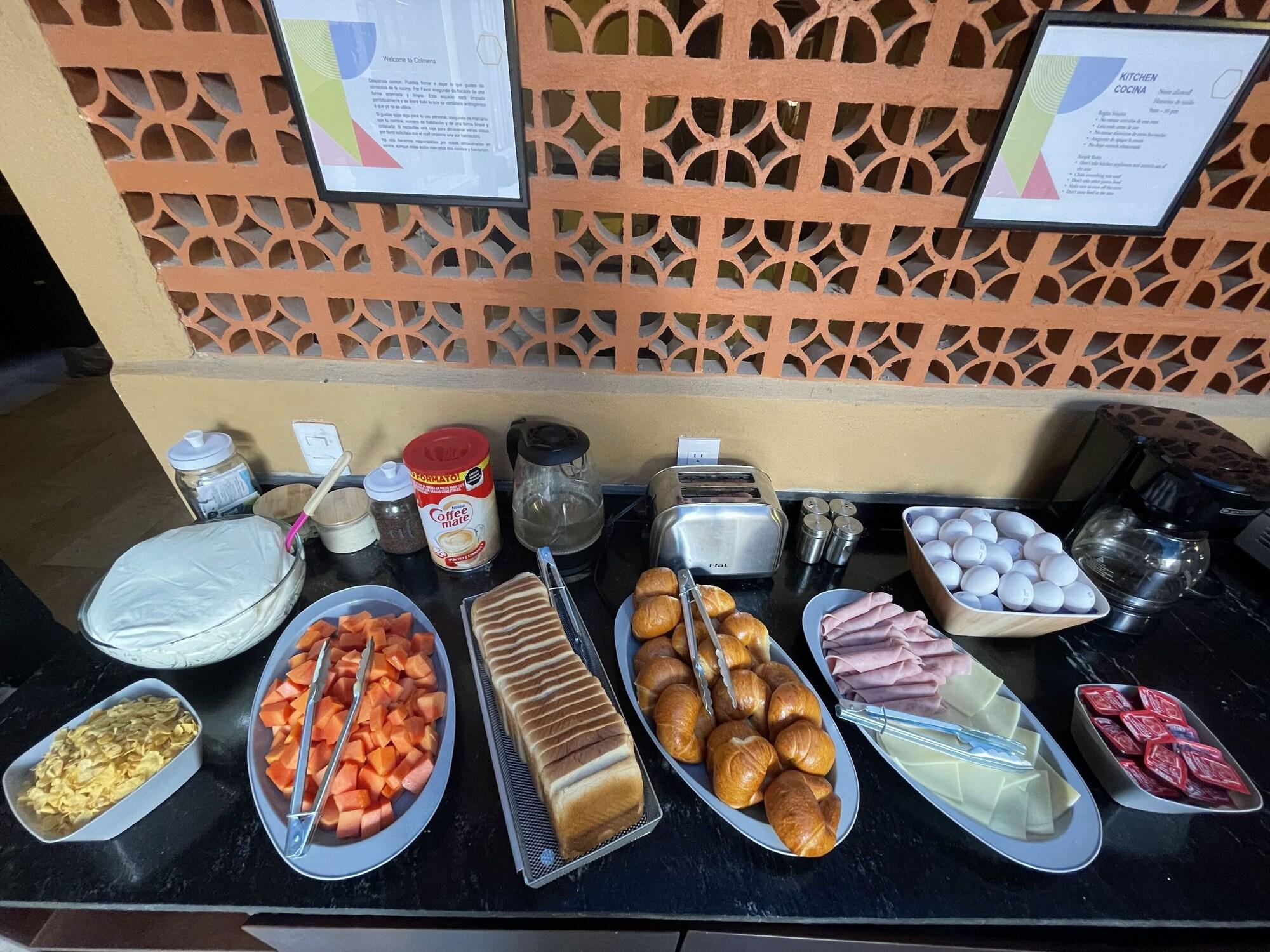 Restaurant Colmena Hotel CDMX Centro