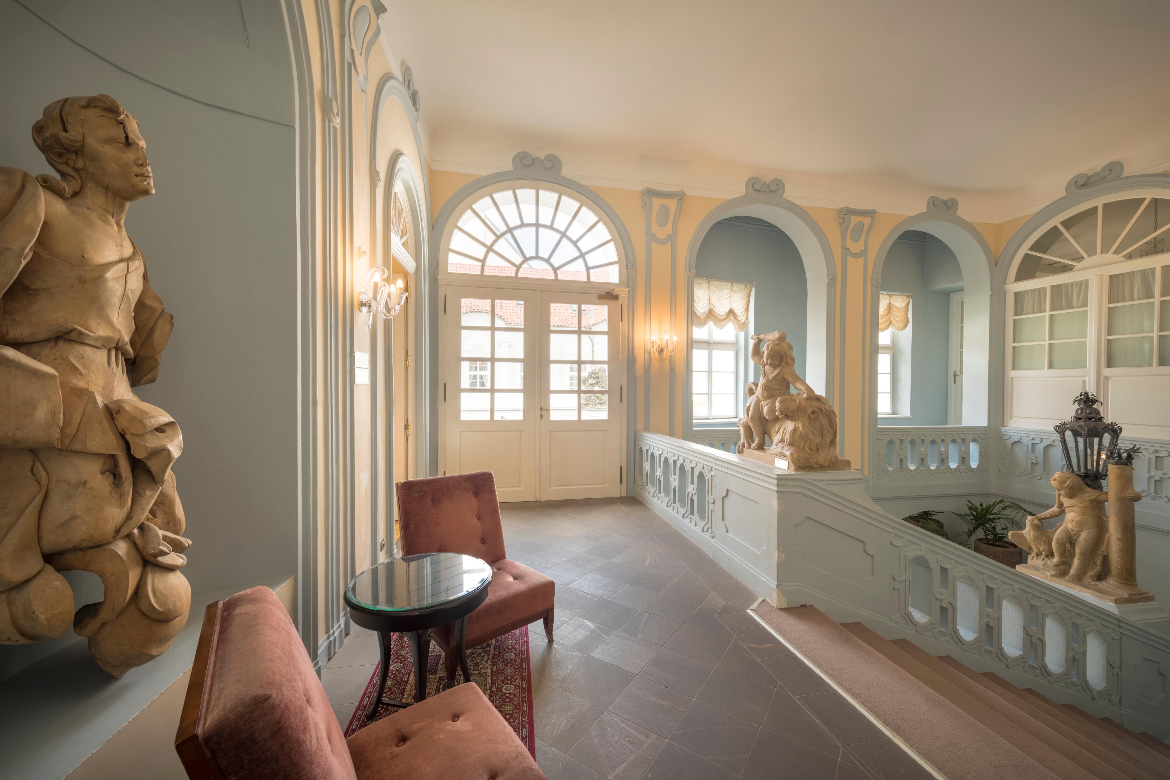 Vista Lobby The Mozart Prague by Accor