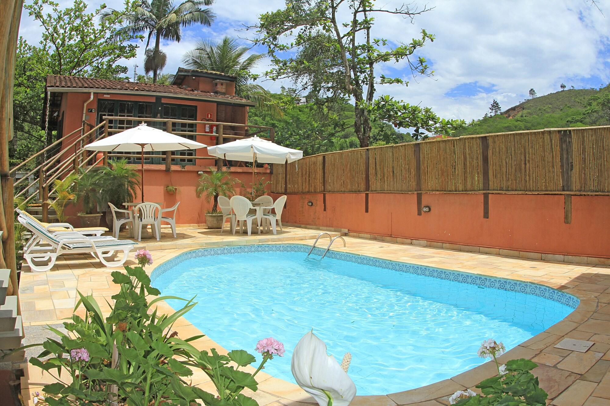 Vista Piscina Pousada Vivendas do Morro Verde