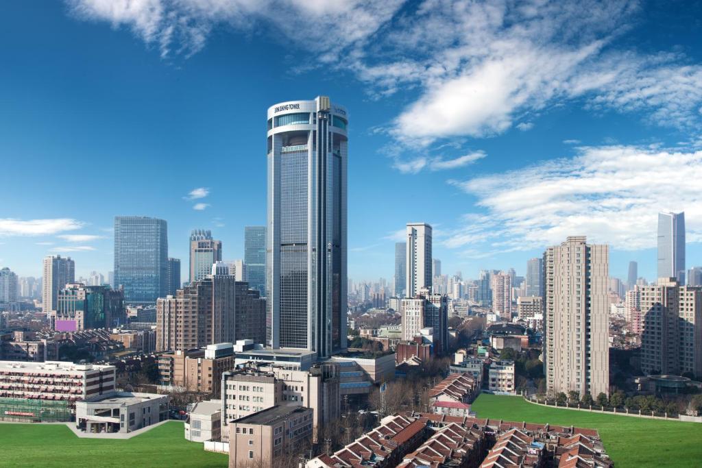 Vista Exterior Jin Jiang Tower