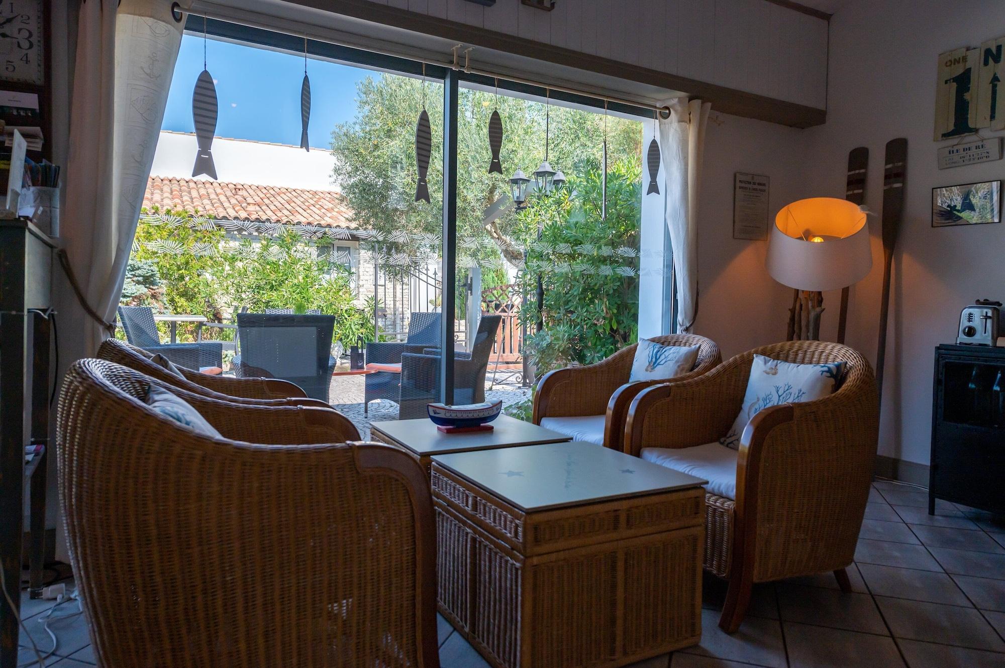 Vista Lobby Hôtel Le Peu Breton