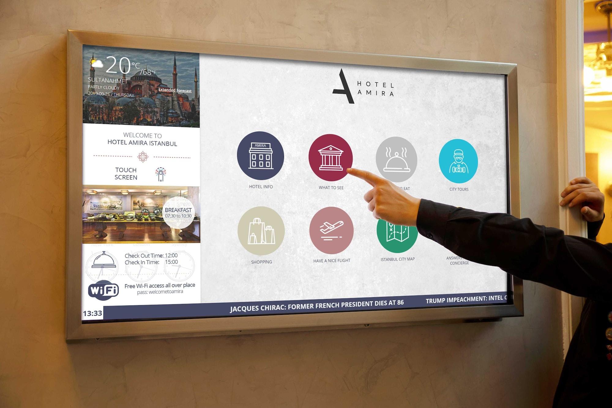 Vista Lobby Hotel Amira Istanbul