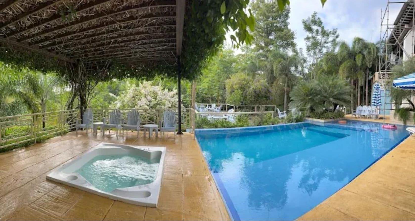 Vista Piscina El Bosque Boutique Hotel