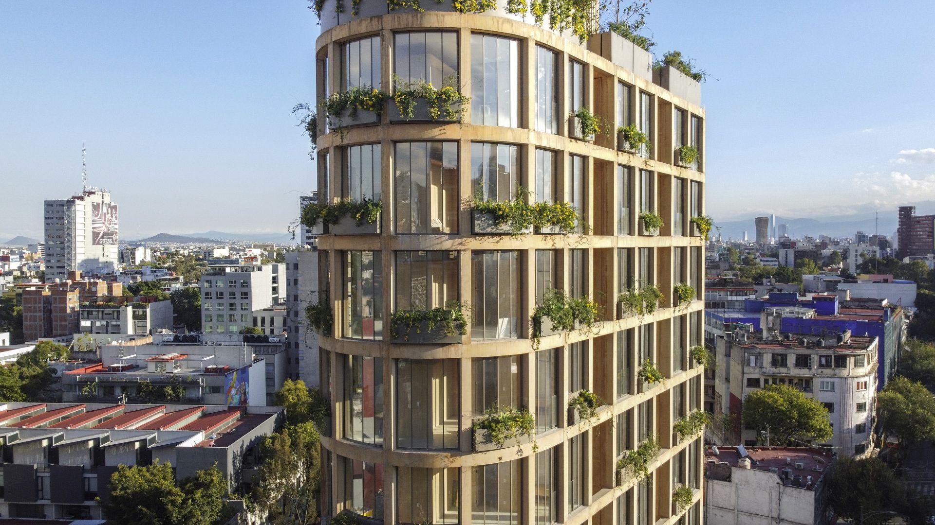 Vista Piscina Onto Tonalá Mexico City