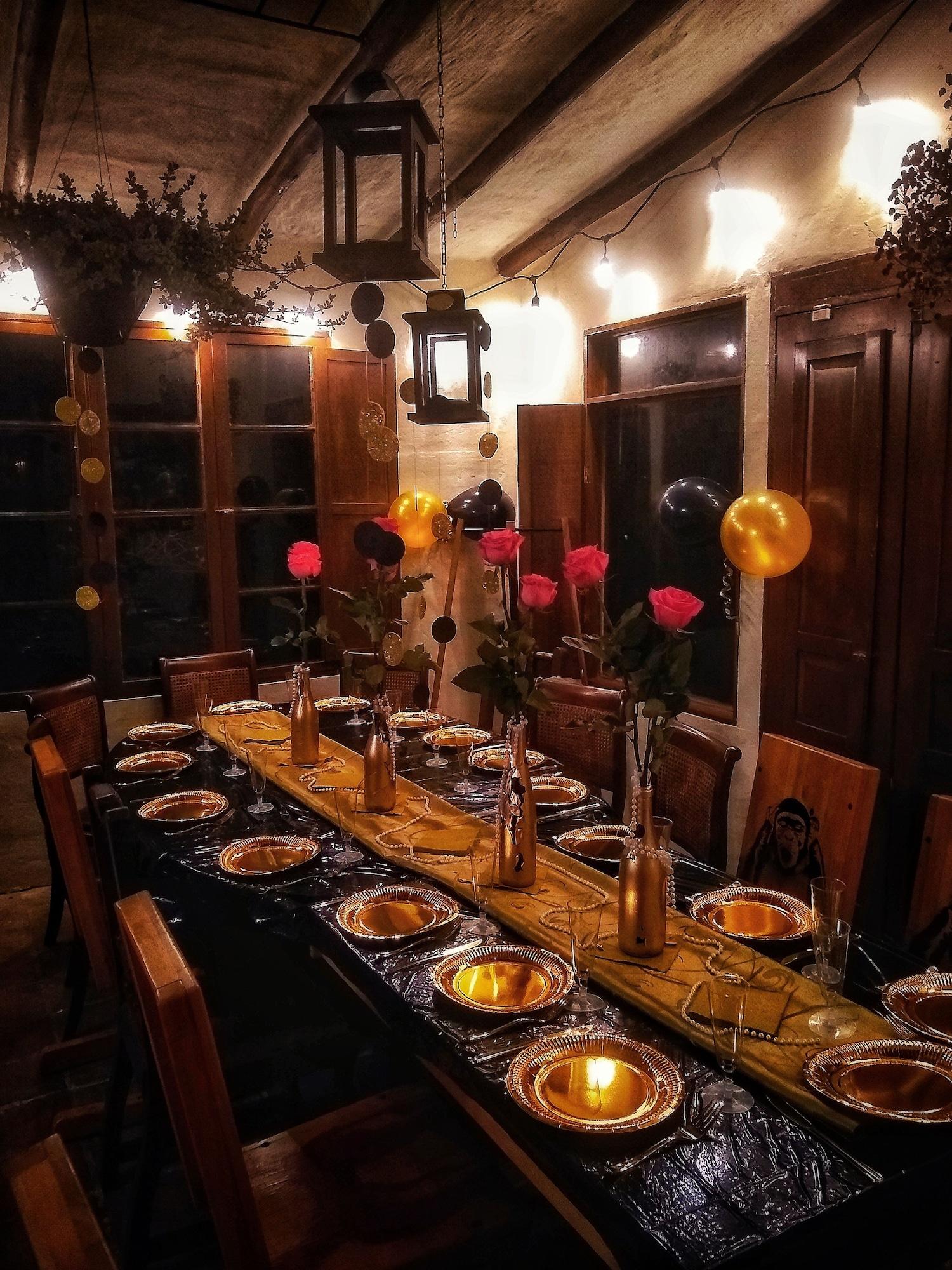 Salón de Baile Finca Agrreste Bed & Breakfast