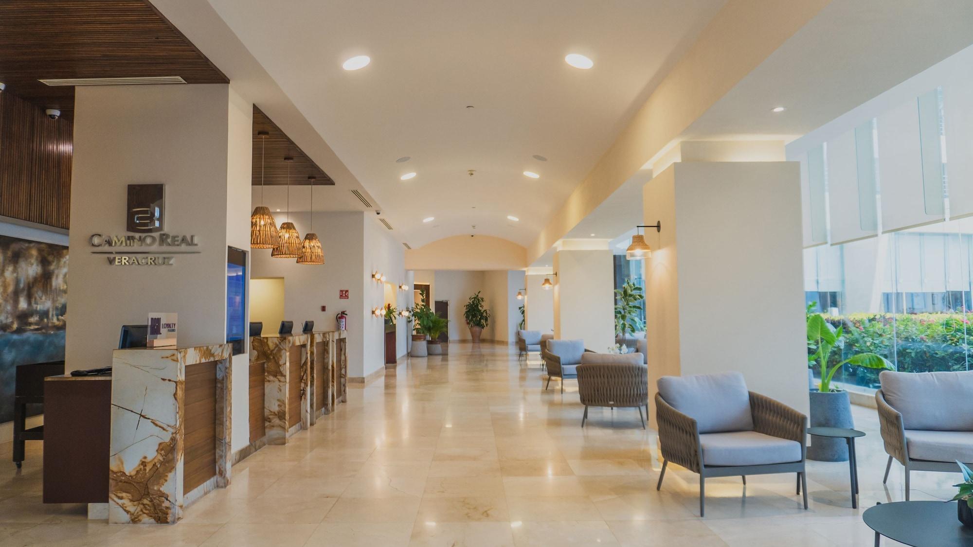 Vista Lobby Camino Real Veracruz