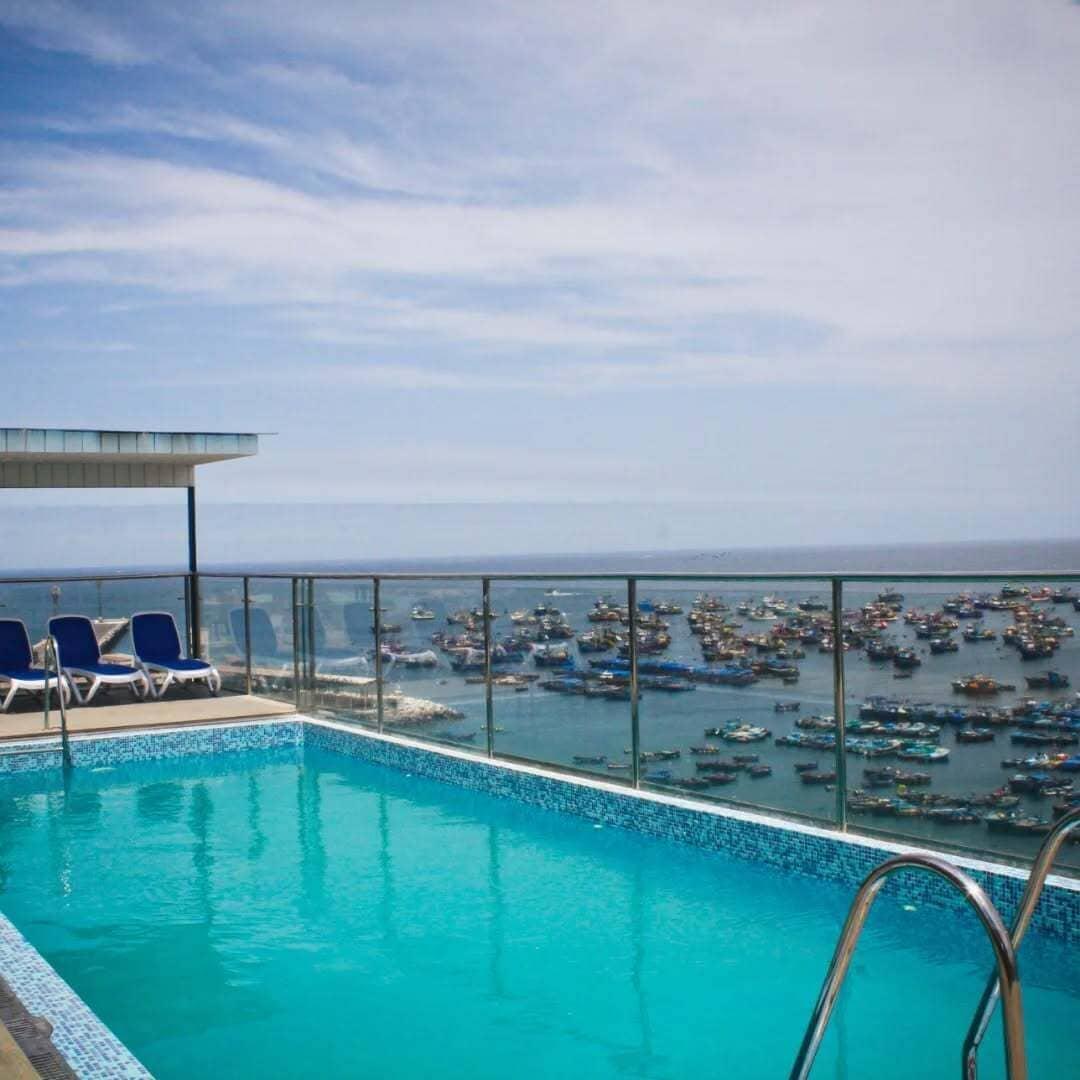 Vista Piscina Hotel Costa del Sur