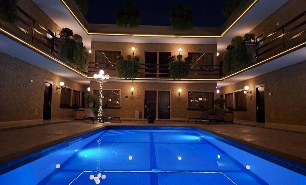 Vista Piscina Hotel Casa Layun