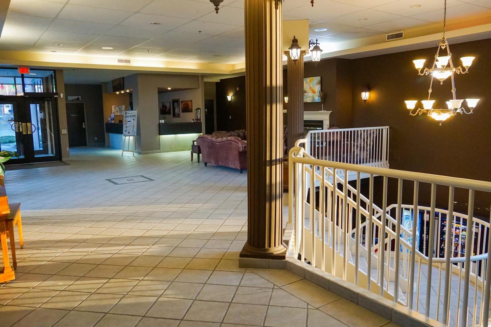 Vista Lobby Chateau Logue Hôtel