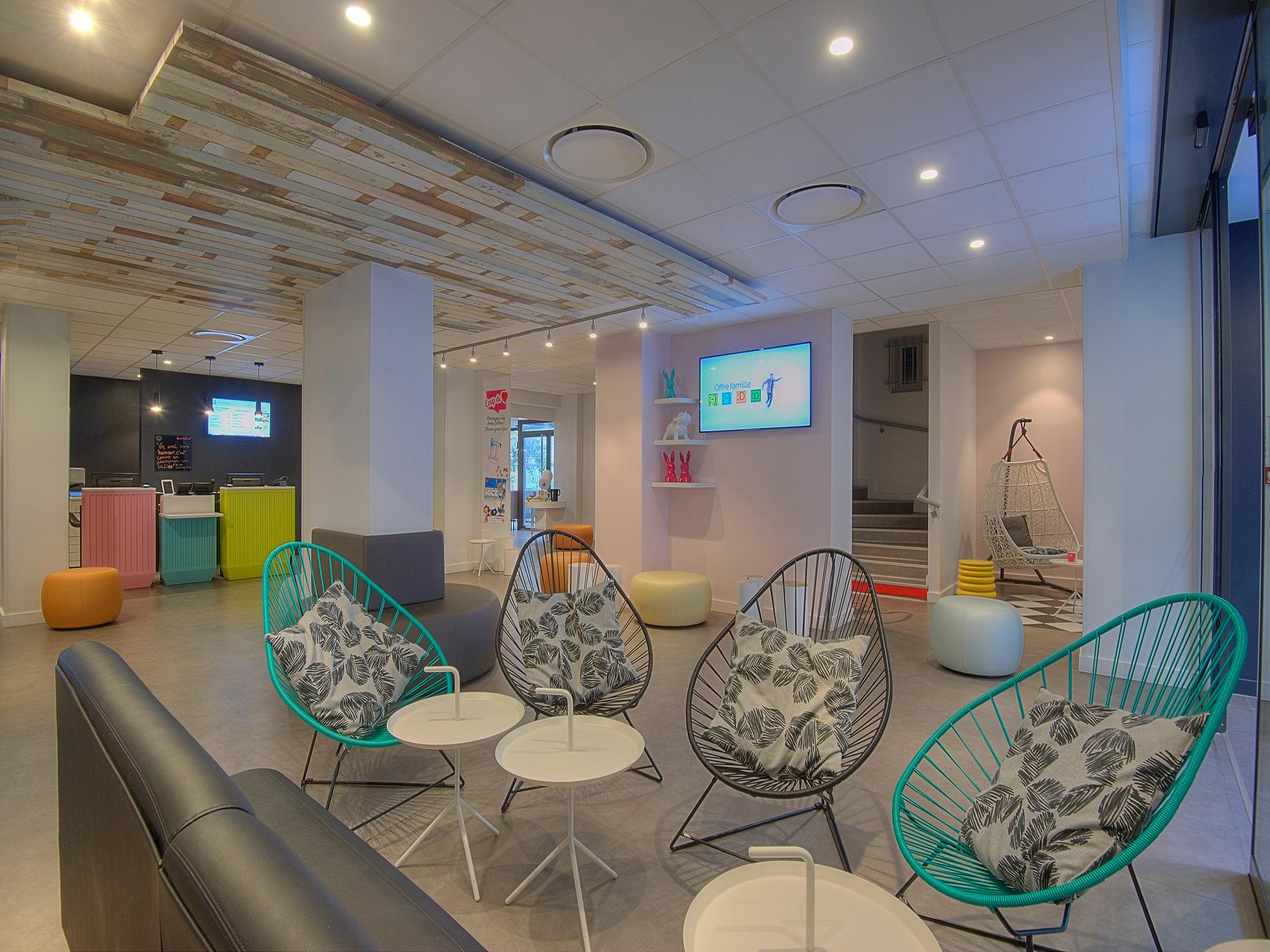 Vista Lobby Ibis Styles Nice Centre Gare