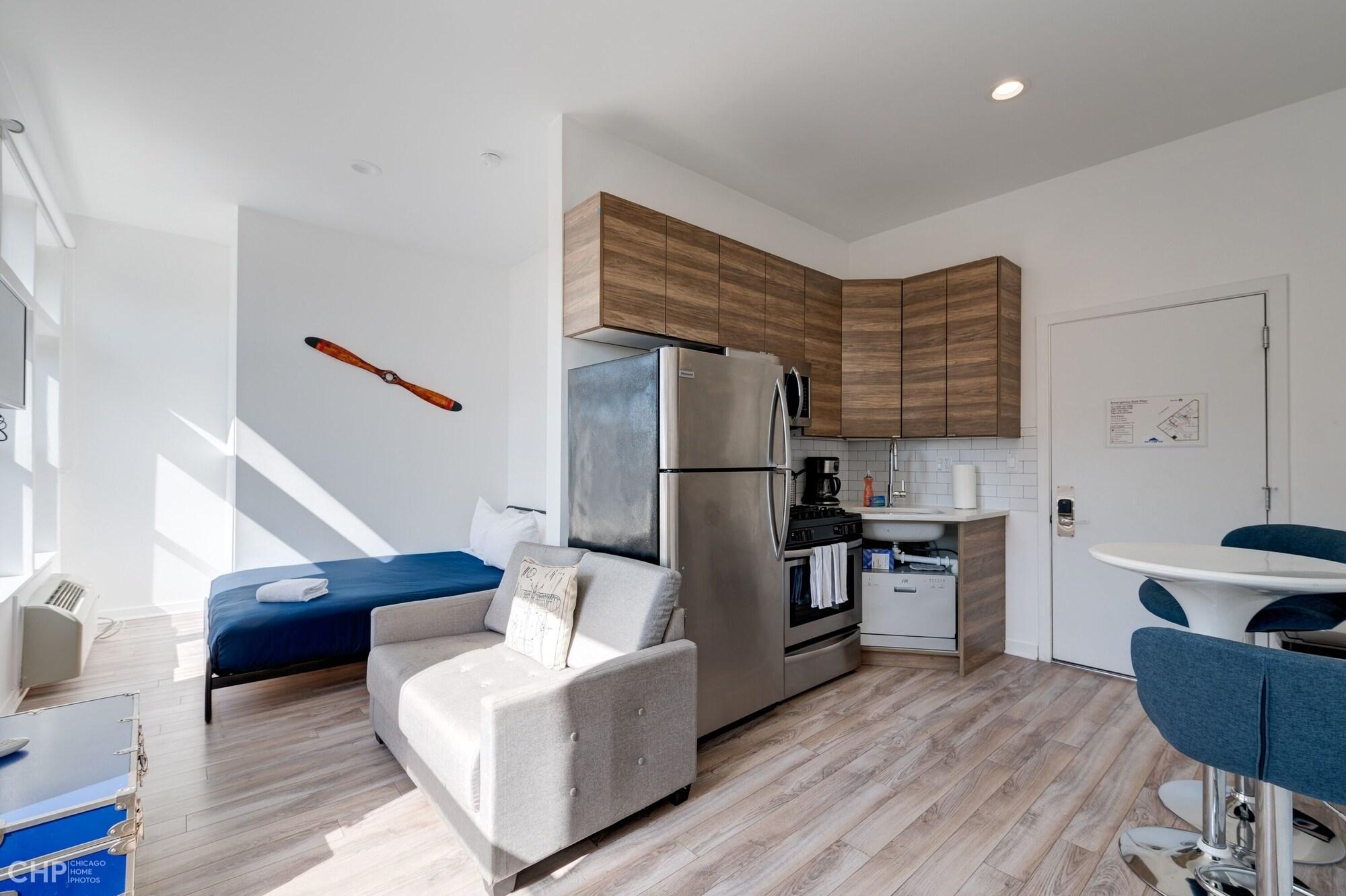 Comodidades del Alojamiento Chicago Second Floor Studio by 747 Lofts