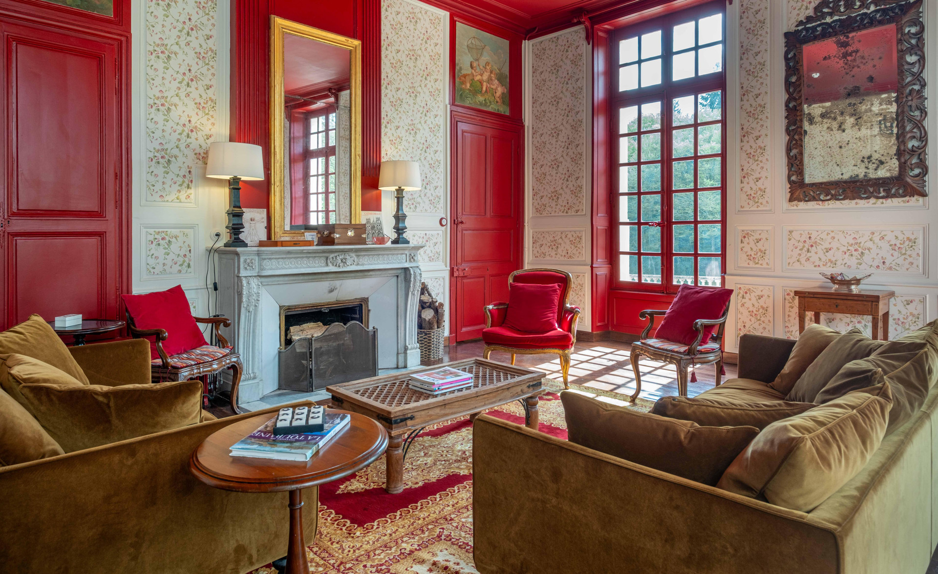 Vista Lobby Château De La Huberdière