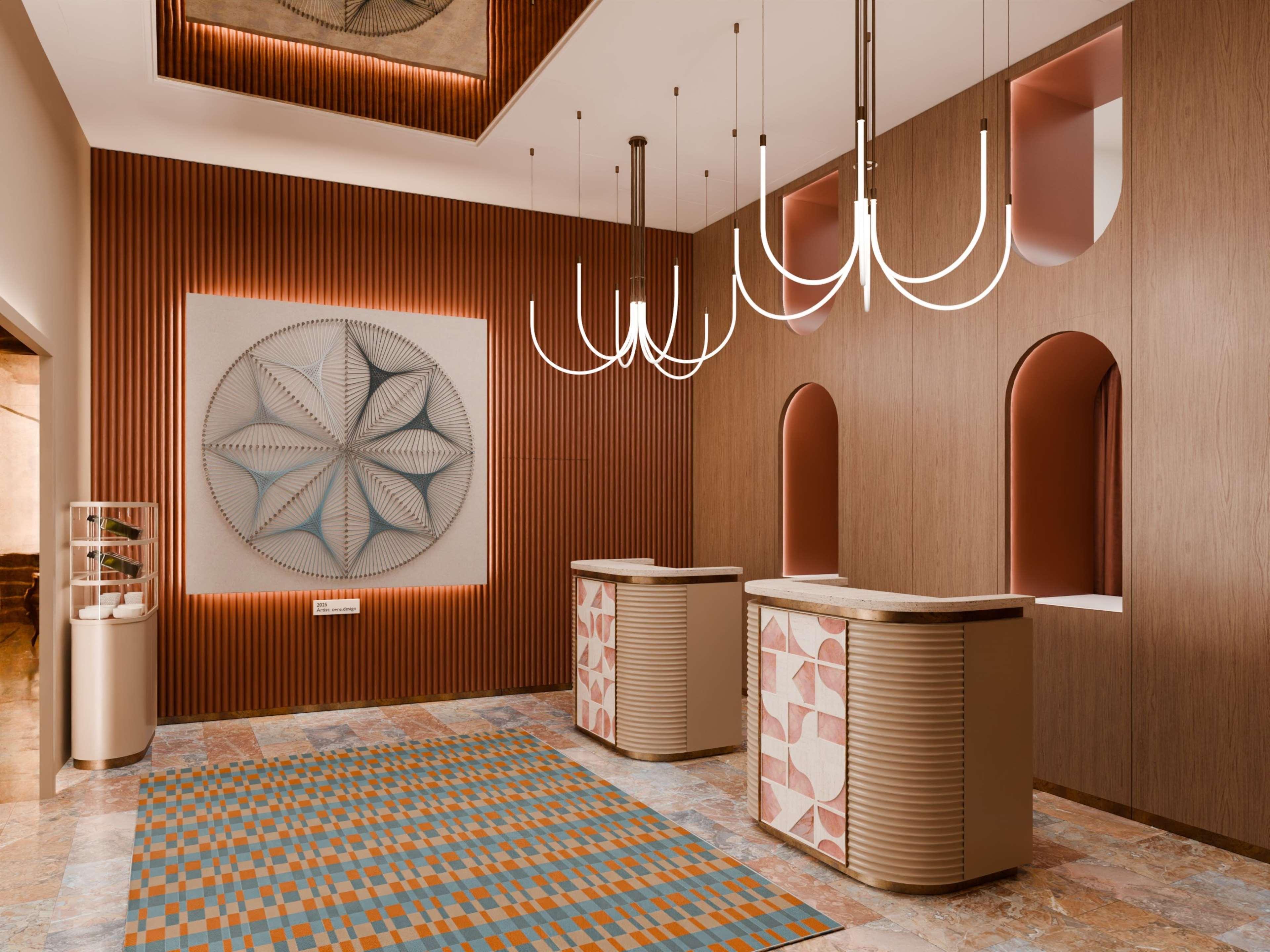Vista Lobby Rosetta Hotel Perugia, Tapestry Collection by Hilton