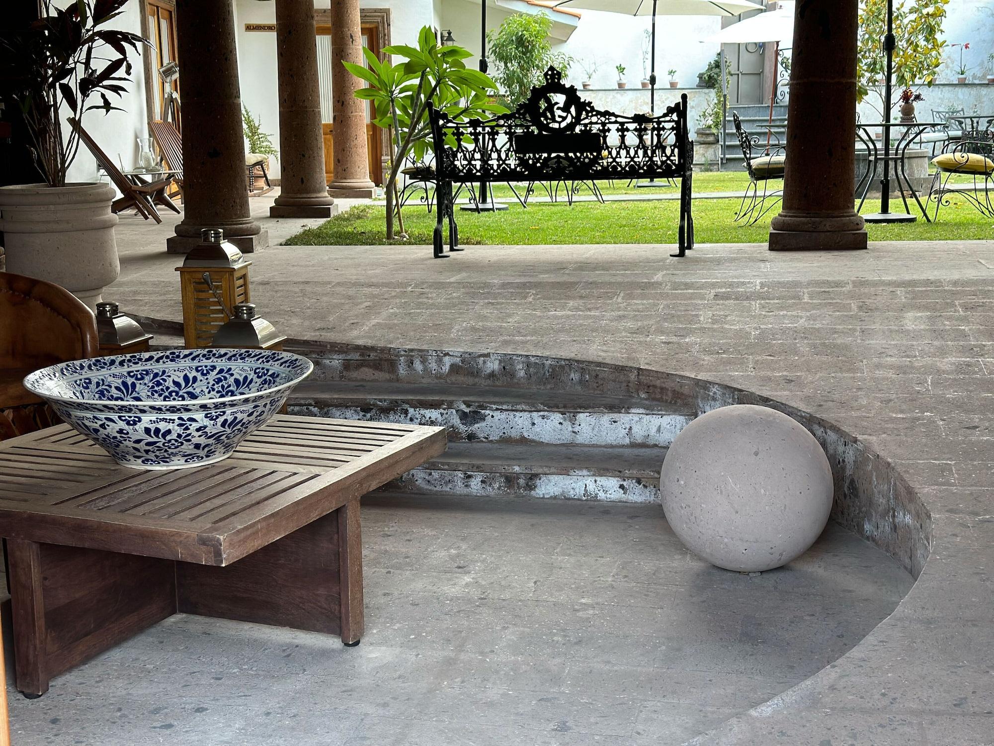 Vista Lobby HOTEL Casona El Calvario