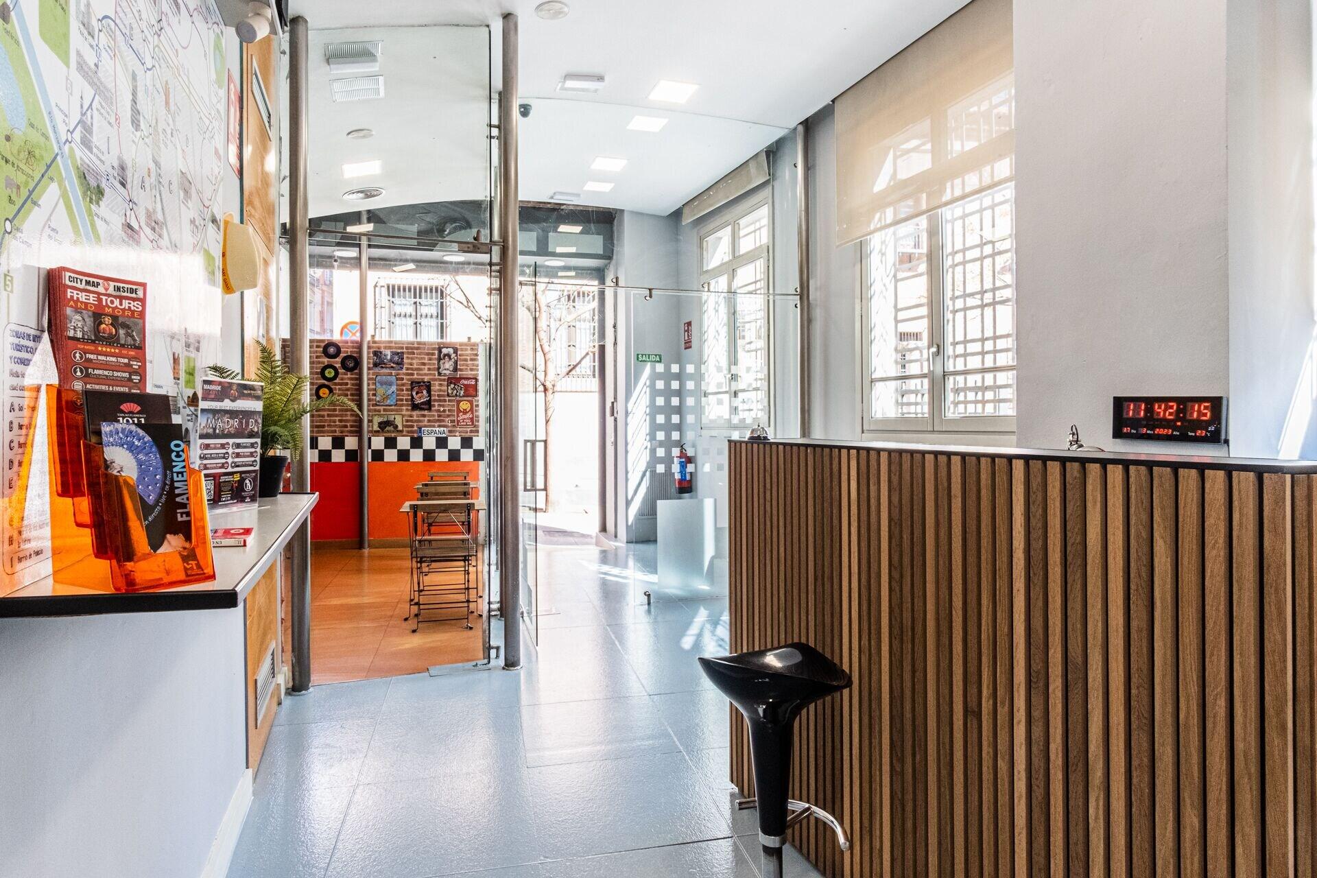 Vista Lobby Hostel Center Madrid