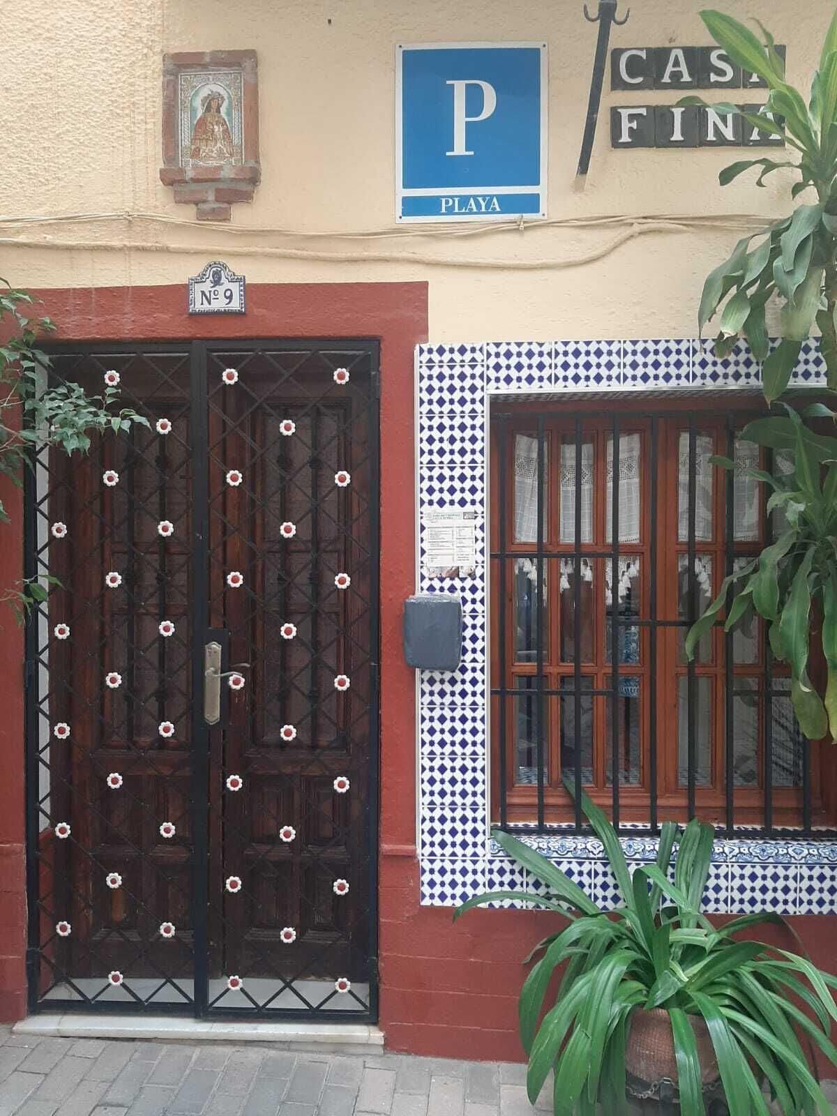 Vista Exterior Pension Casa Fina