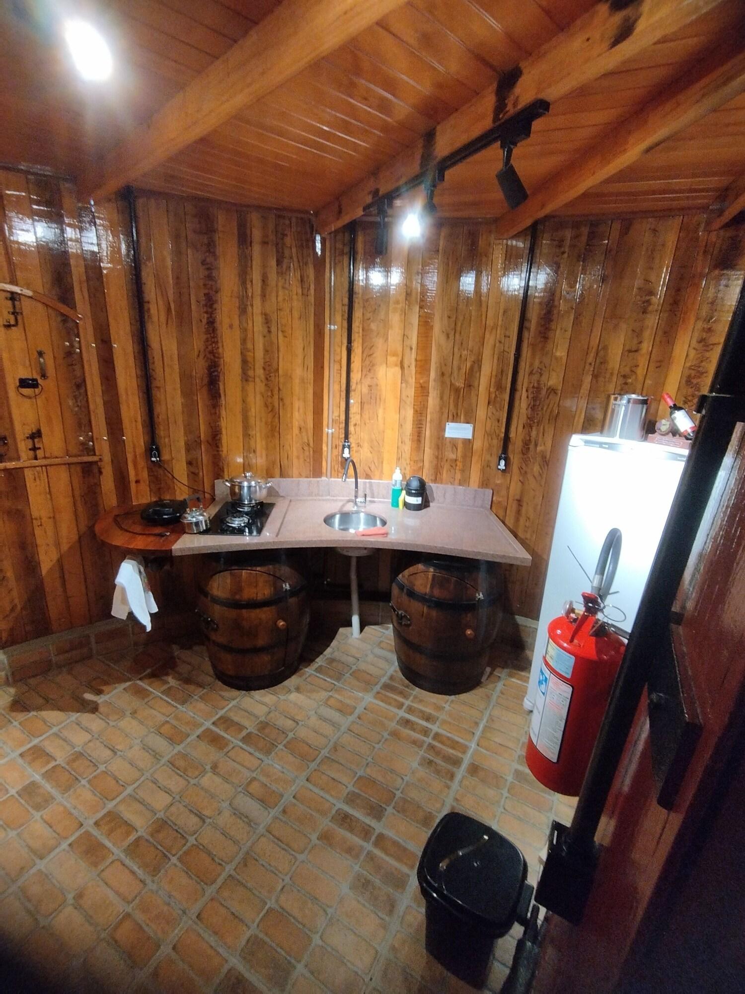 Comodidades do quarto Pousada Botte di Vino