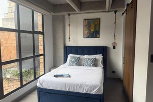 Alquiler Vacacional - Studio apartment ideal for travelers close to corferias and american embassy