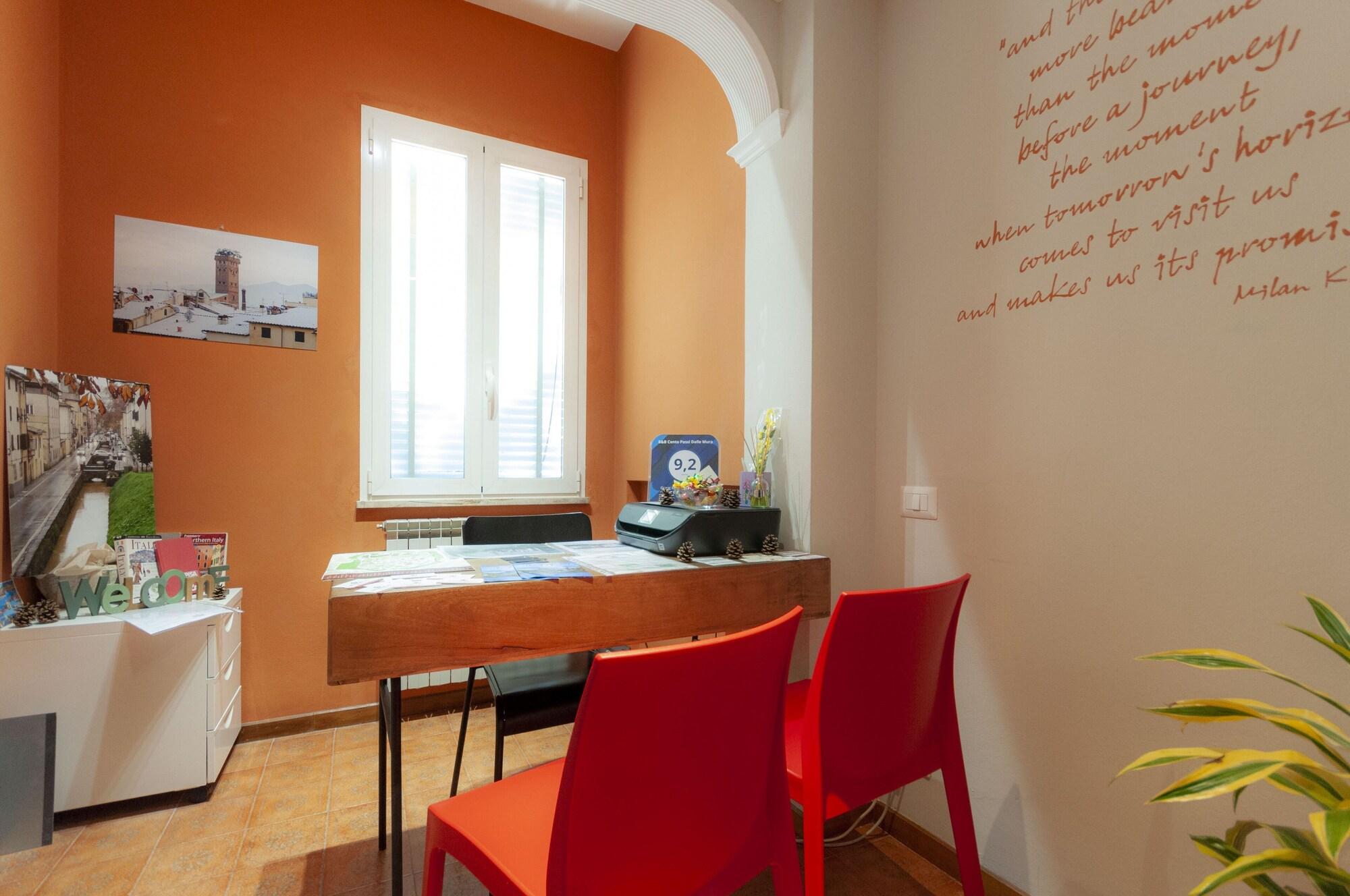 Vista Lobby B&B Cento Passi Dalle Mura