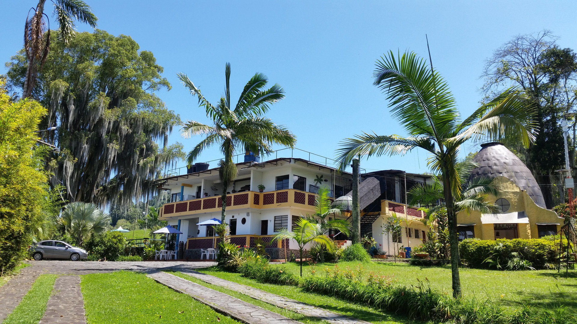 Vista Exterior Hotel Faroazul
