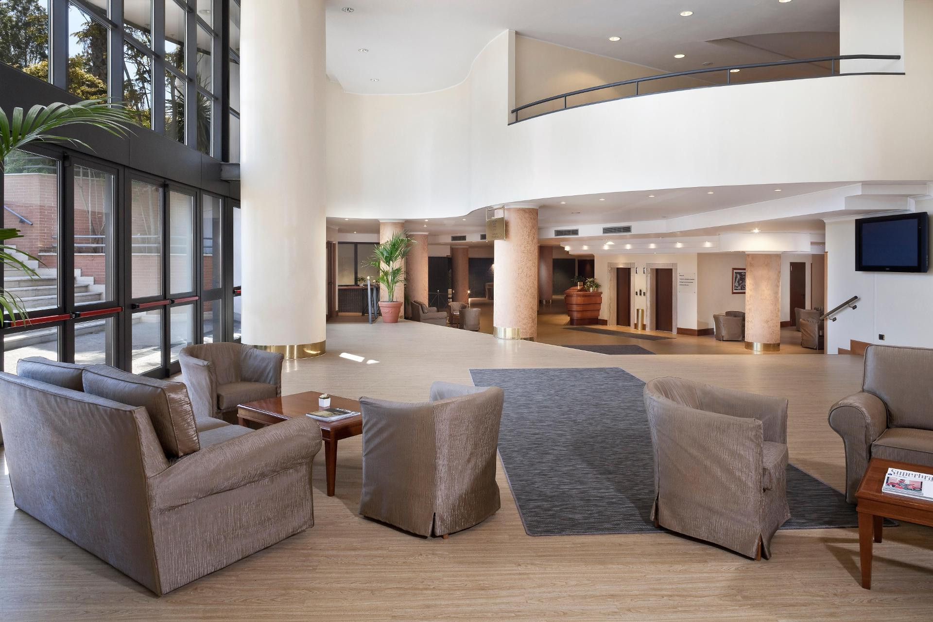 Vista Lobby Hotel Roma Aurelia Antica