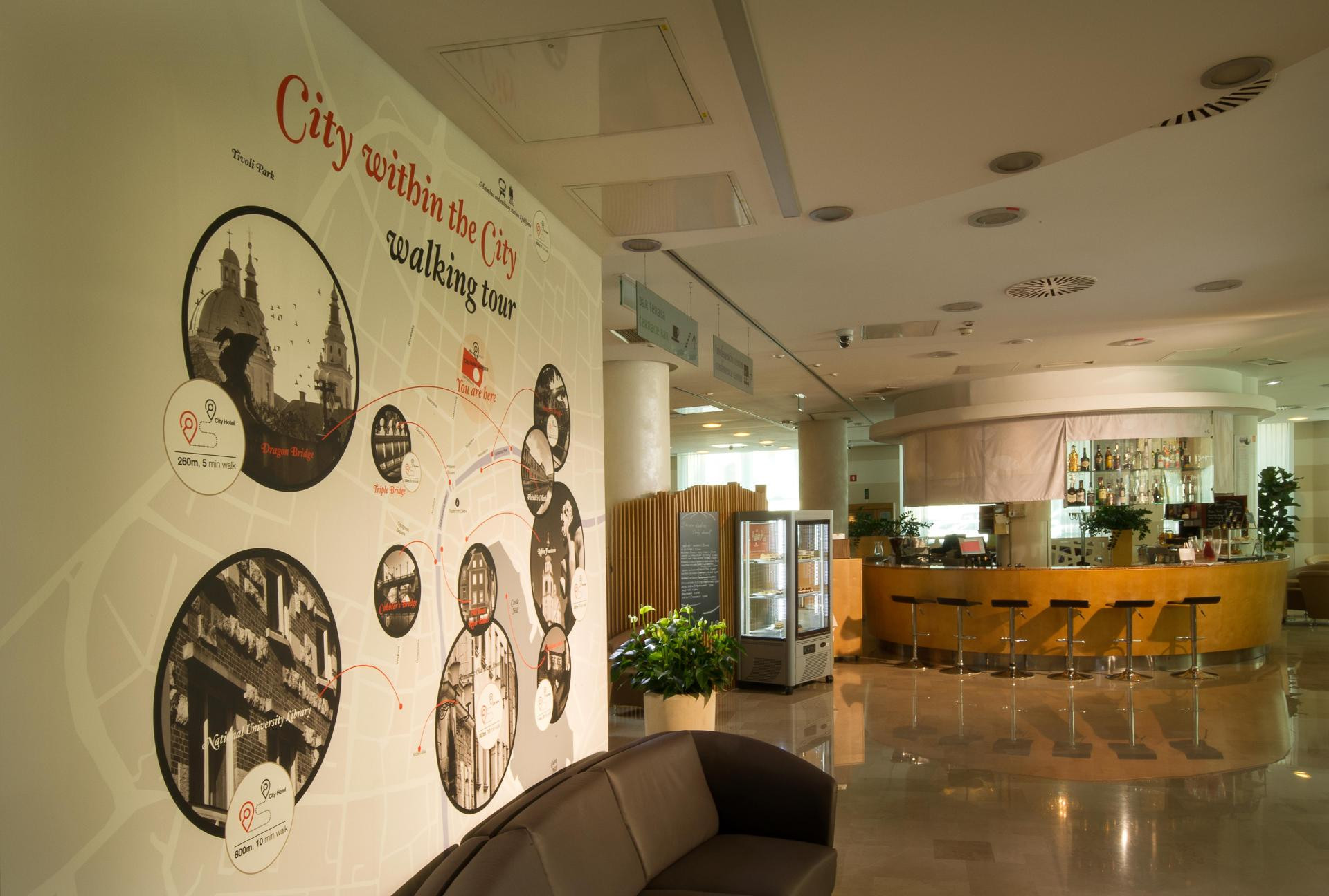 Vista Lobby City Hotel Ljubljana