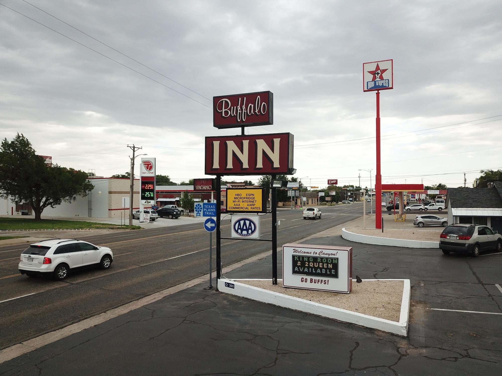 Vista Exterior Buffalo Inn Canyon
