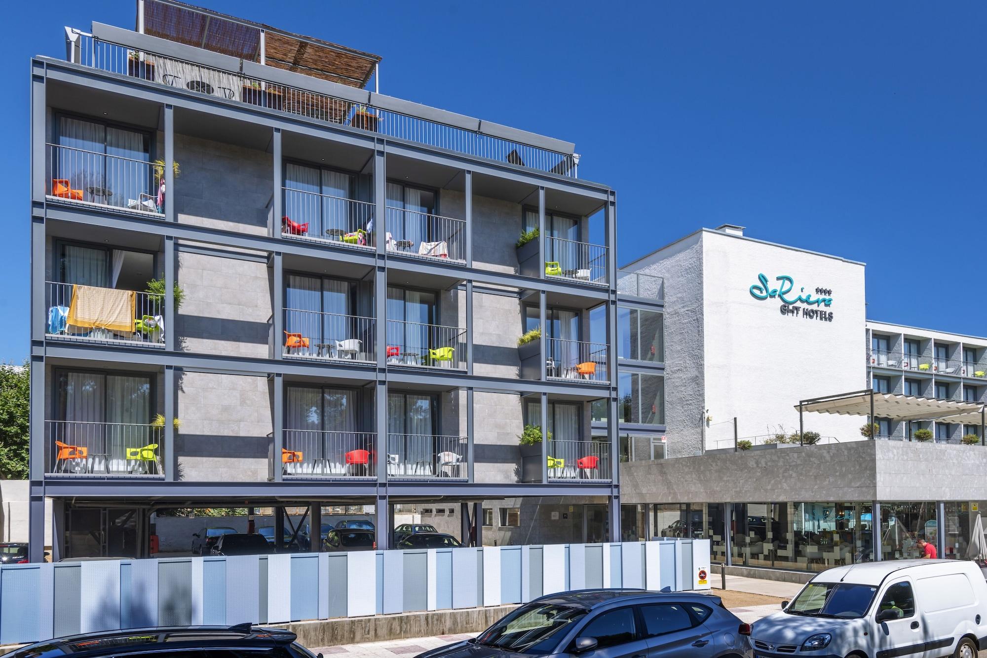 Vista Exterior Hotel GHT Sa Riera