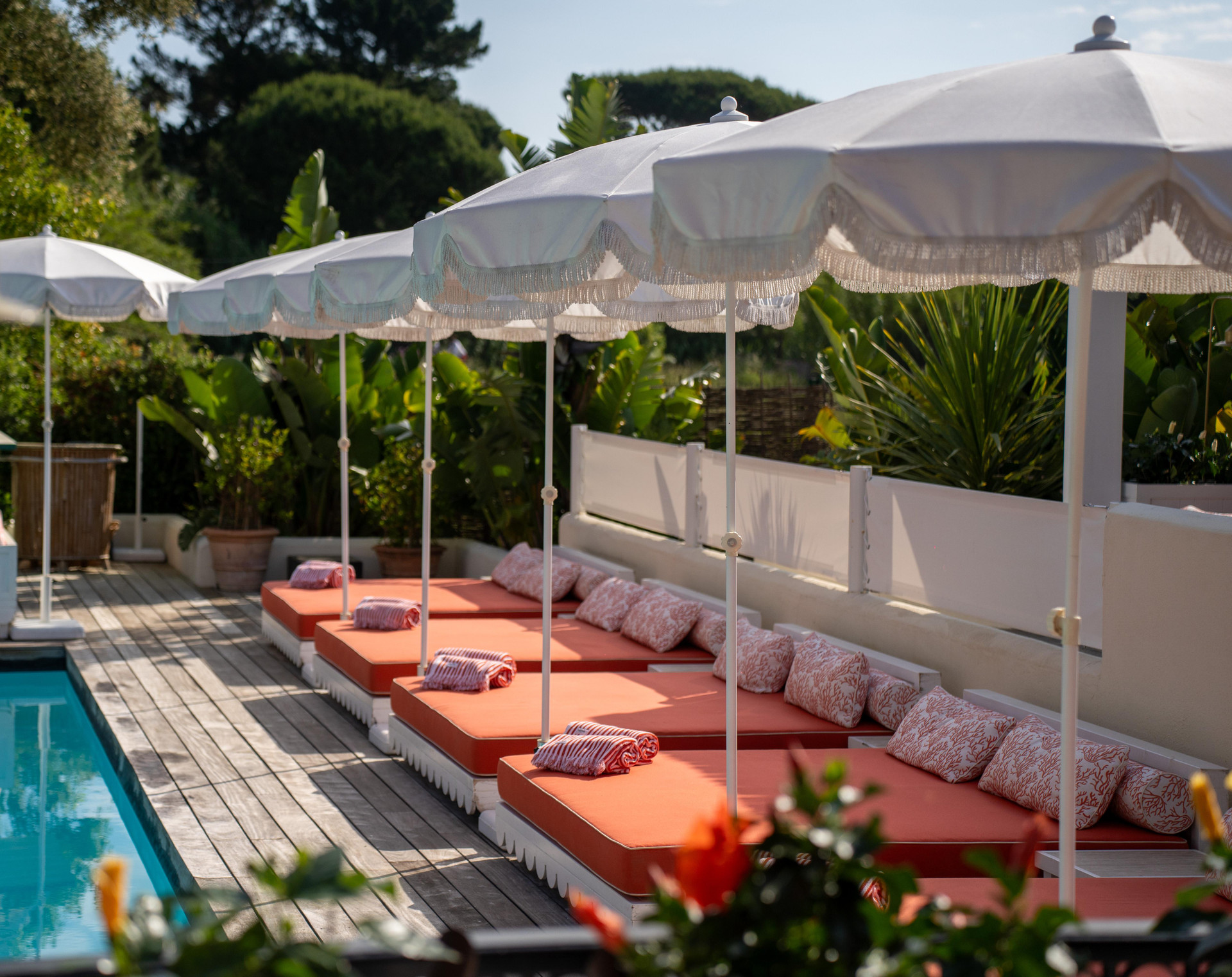 Vista Piscina Hôtel La Tartane Saint -Tropez