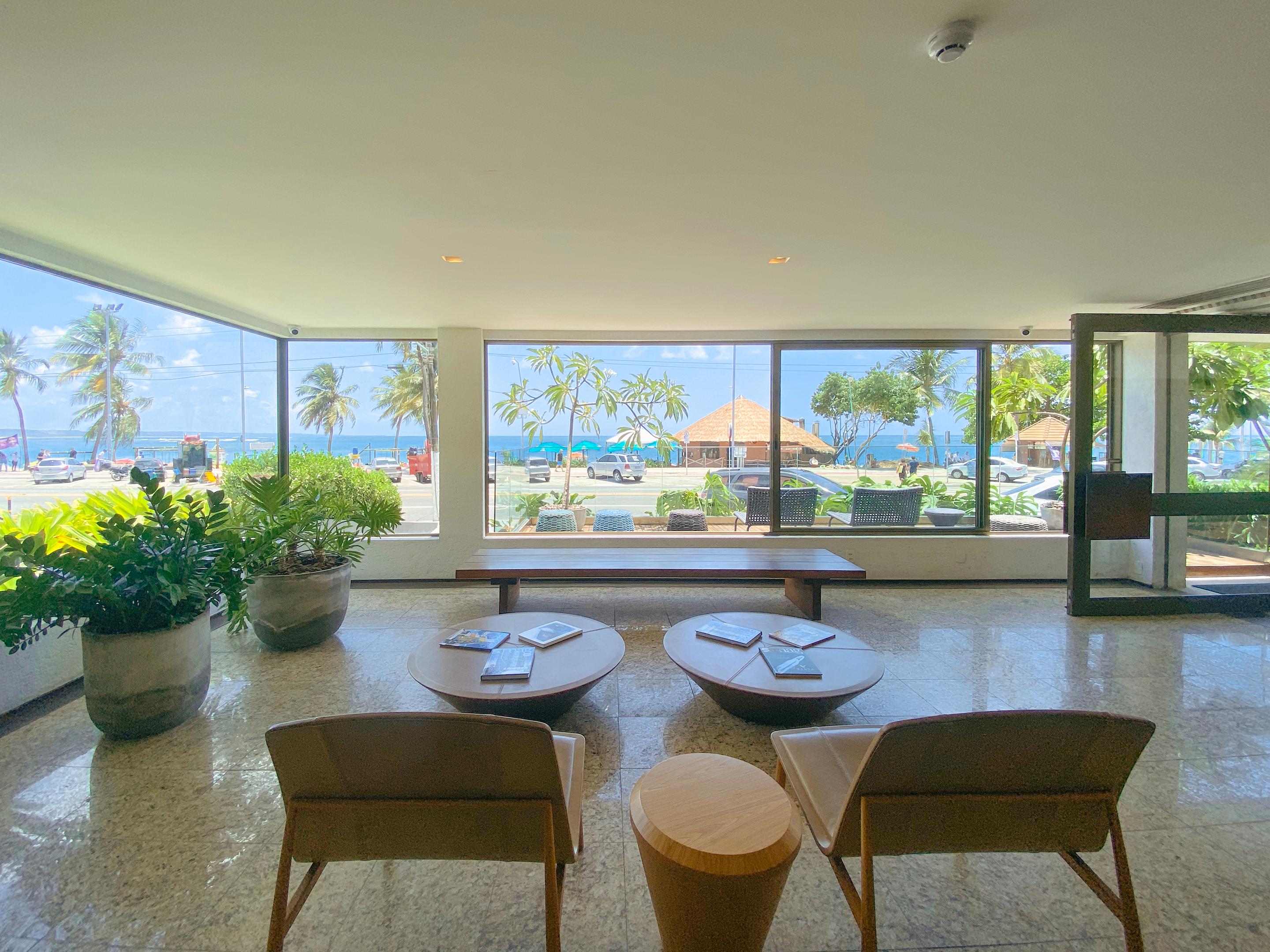 Vista Lobby Hotel Ponta Verde Maceió