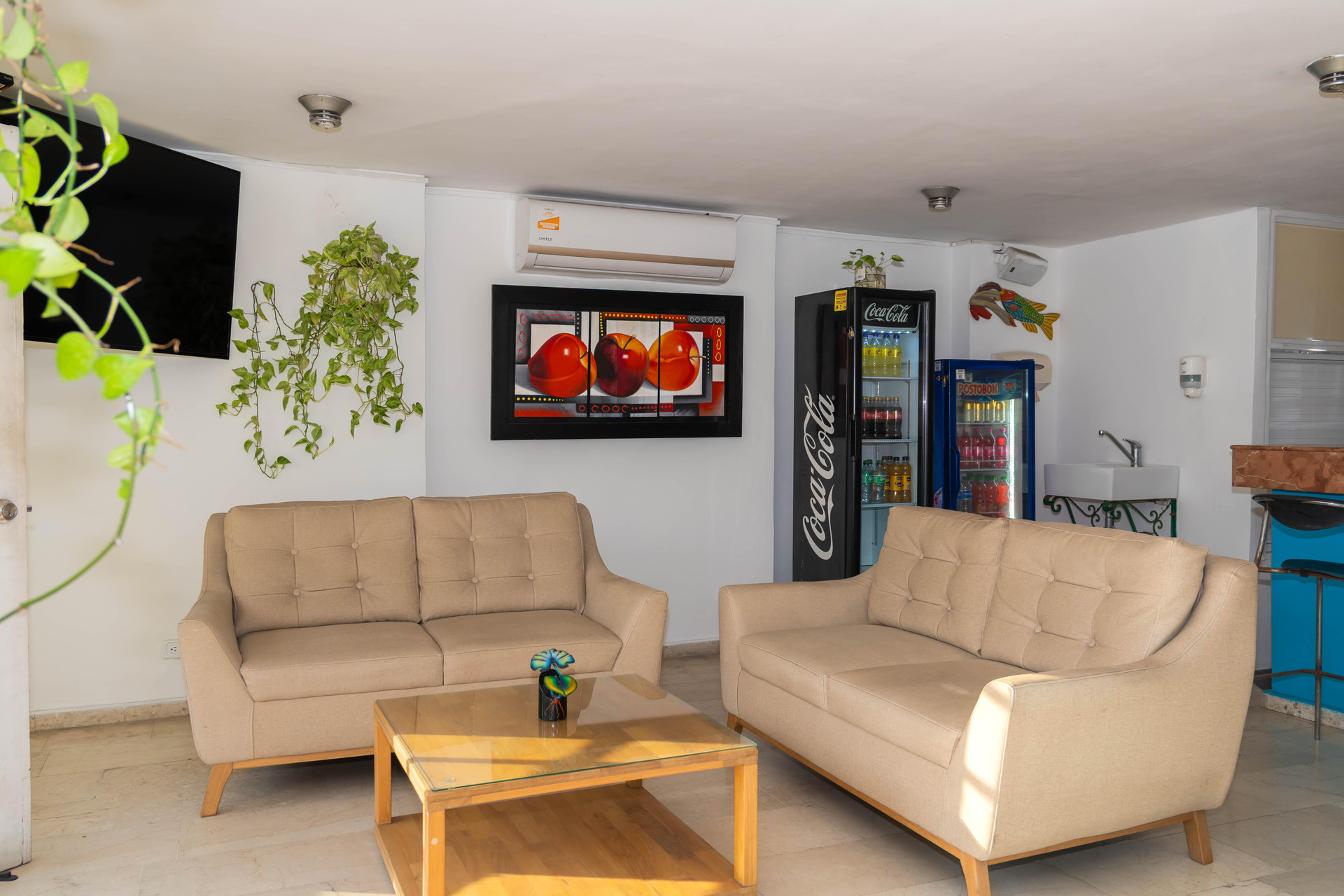 Vista Lobby Hotel Coral Reef Cartagena