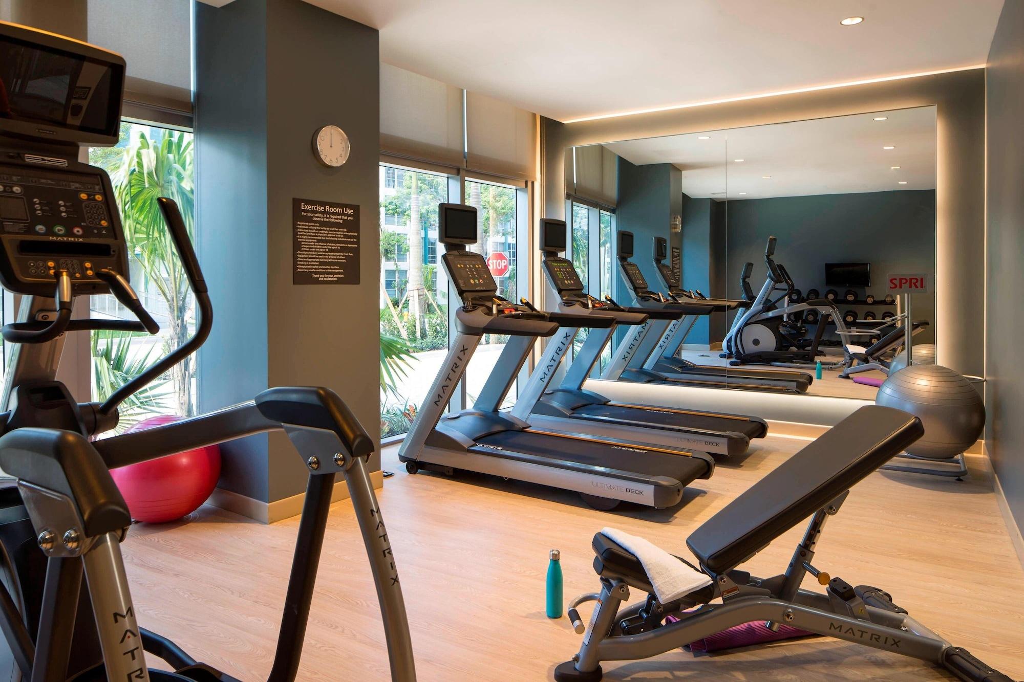 Gimnasio Residence Inn by Marriott Miami Sunny Isles Beach