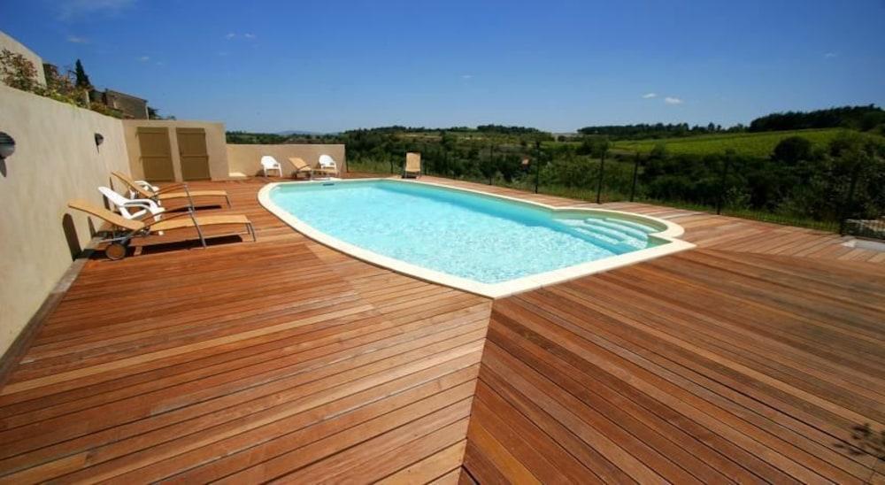 Vista Piscina La Bergerie