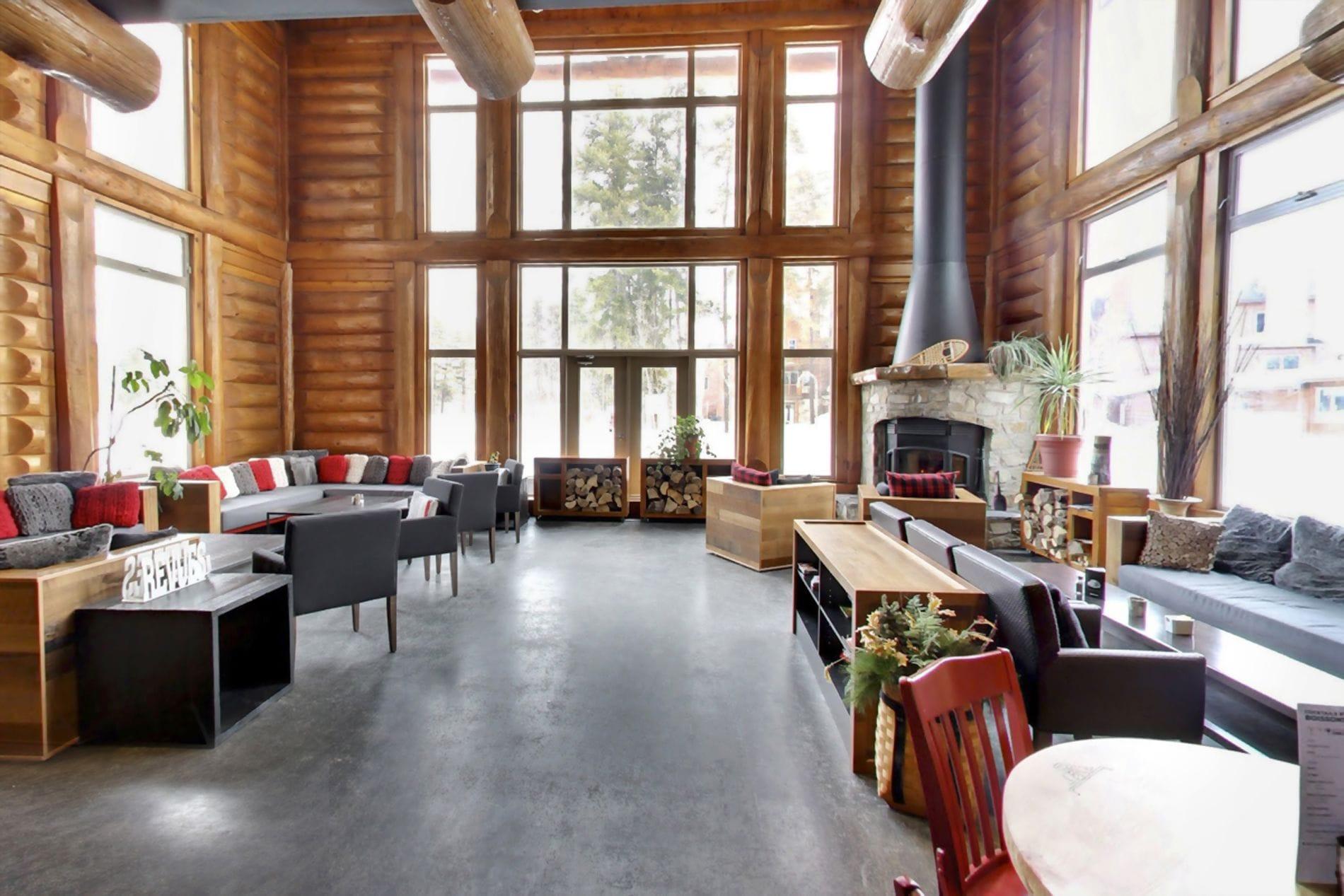 Vista Lobby Les Condos du Lac Taureau