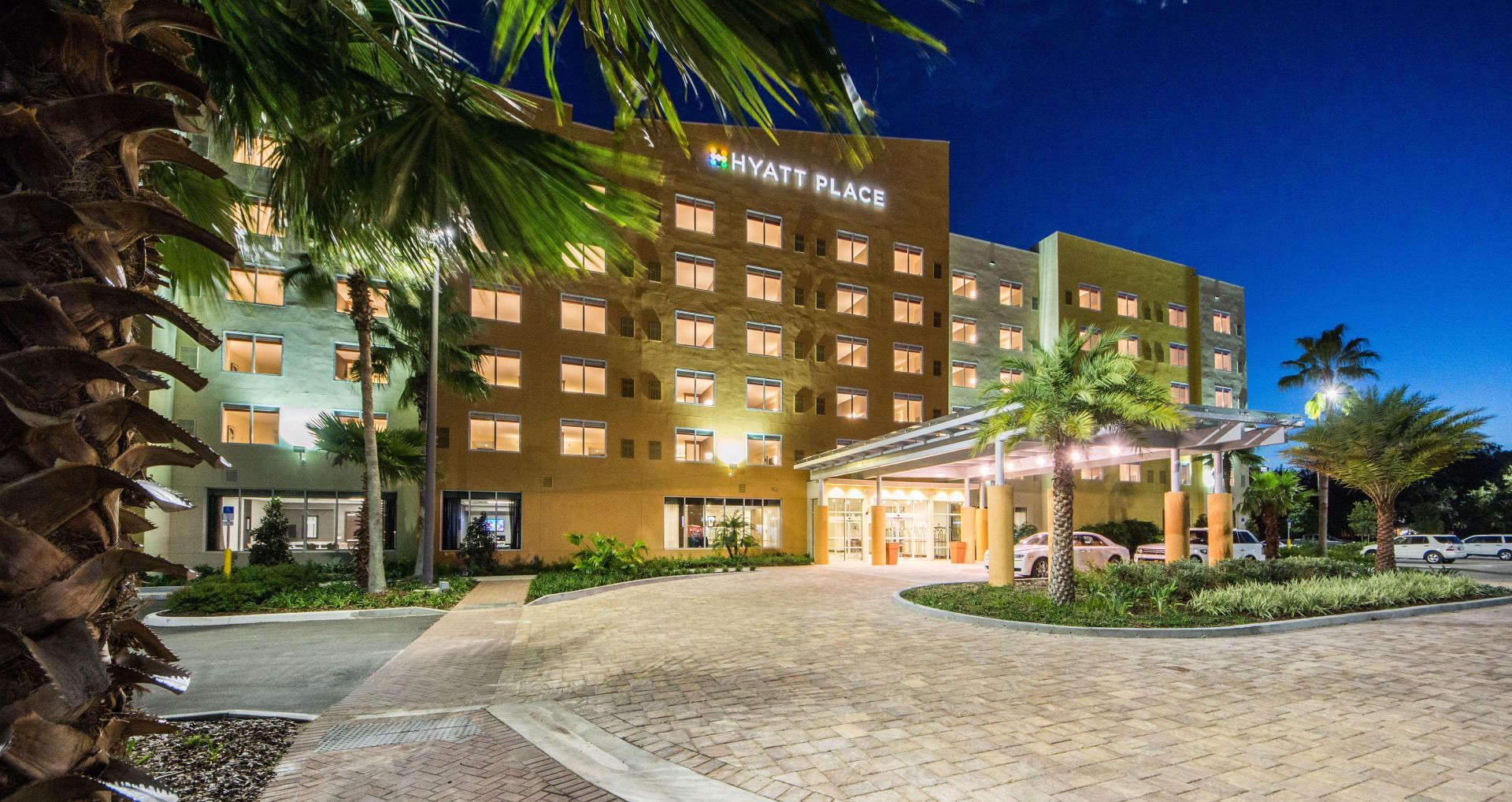 Vista Exterior Hyatt Place Orlando/Lake Buena Vista
