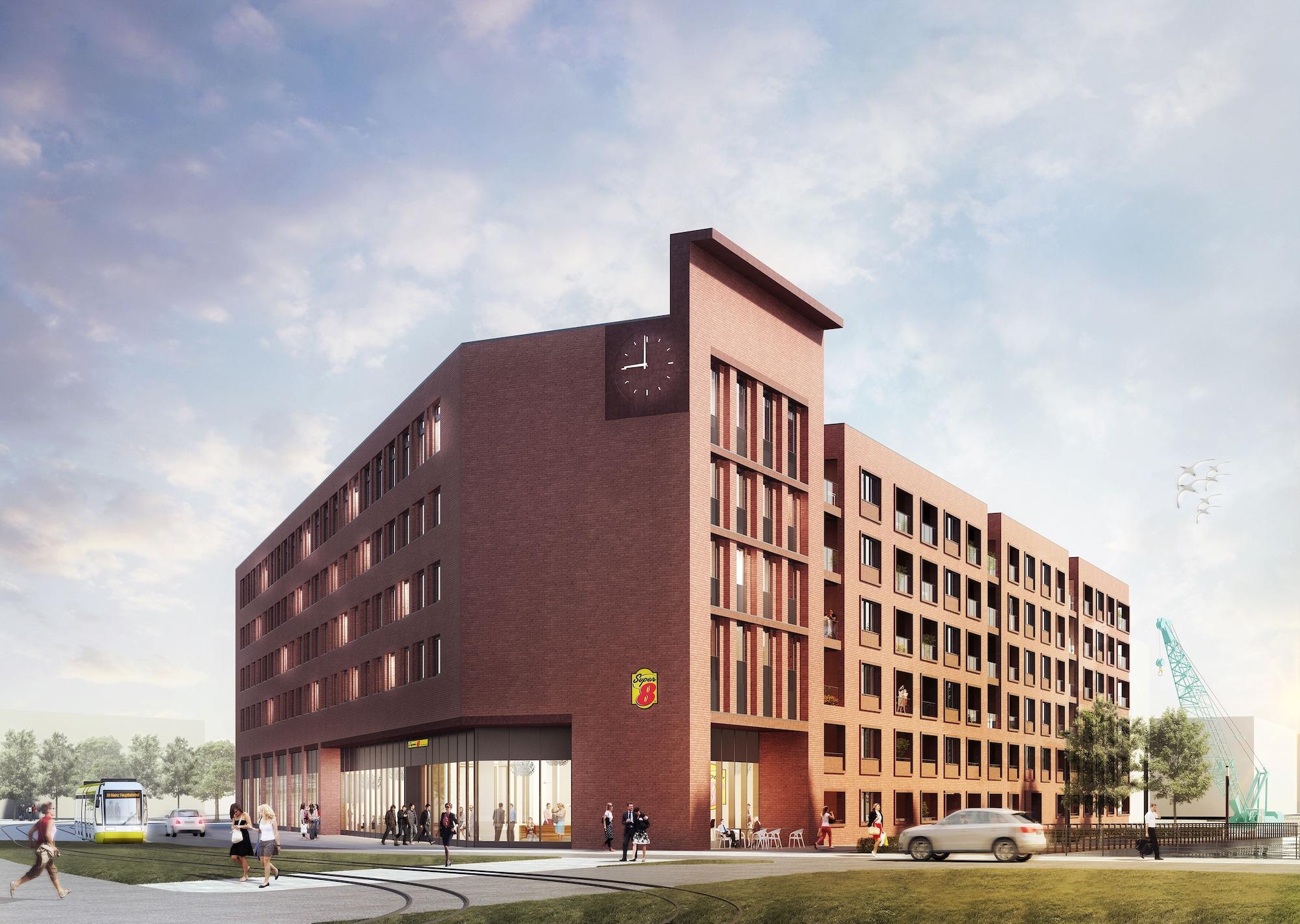 Vista Exterior Super 8 by Wyndham Mainz Zollhafen