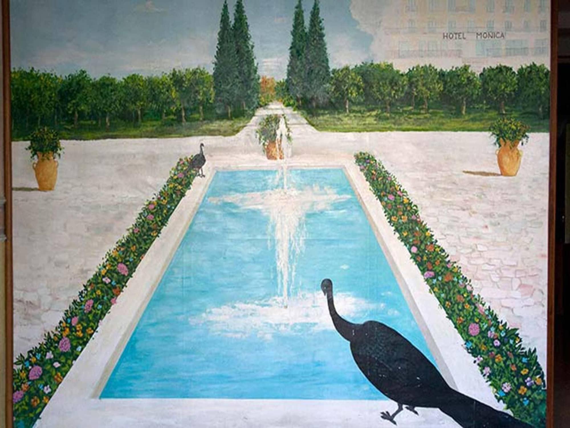Vista Piscina Hotel Monica