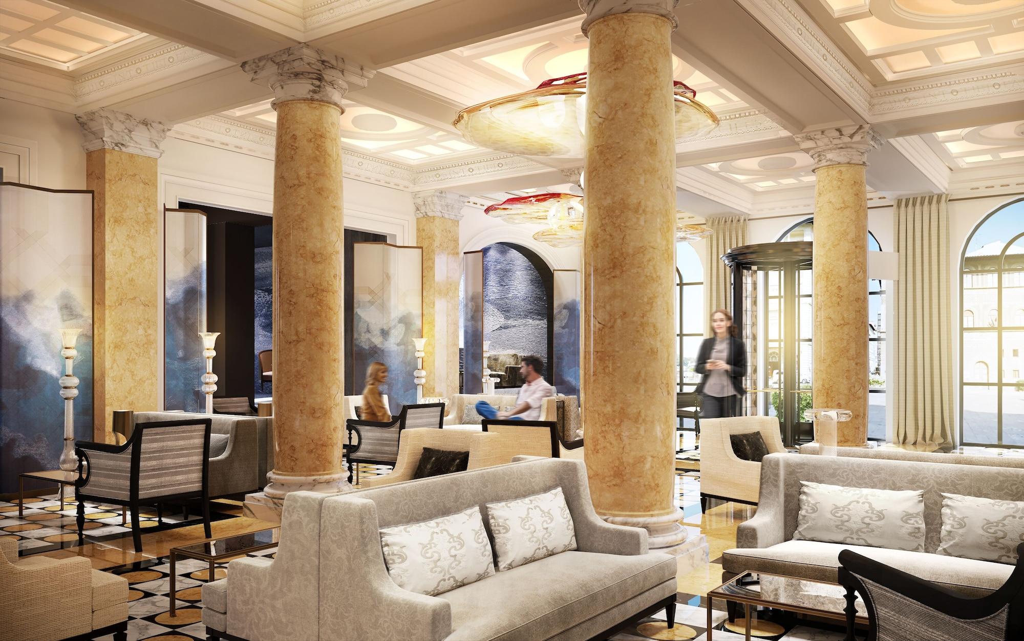 Vista Lobby The Excelsior, a Luxury Collection Hotel, Florence